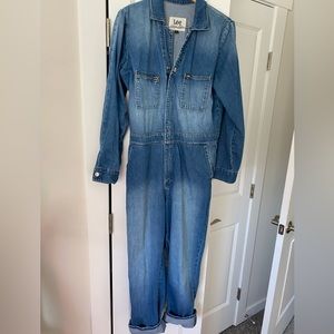 Lee Unionall Denim Jumpsuit Size L